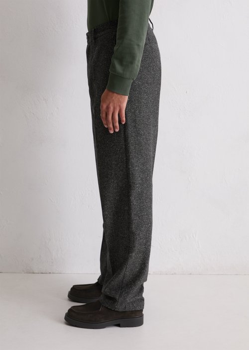 Trousers model Mossbo wide — Dark Grey