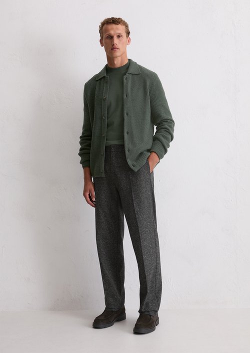 Trousers model Mossbo wide — Dark Grey