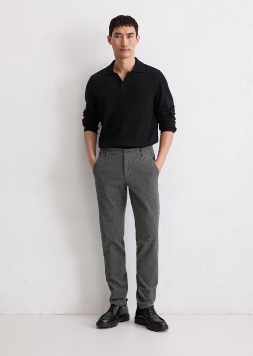 Chino model Stig shaped — Dark Grey