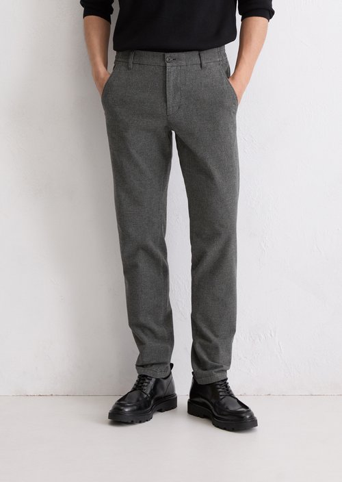 Chino model Stig shaped — Dark Grey