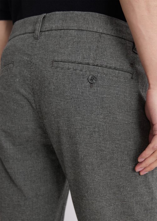Chino model Stig shaped — Dark Grey