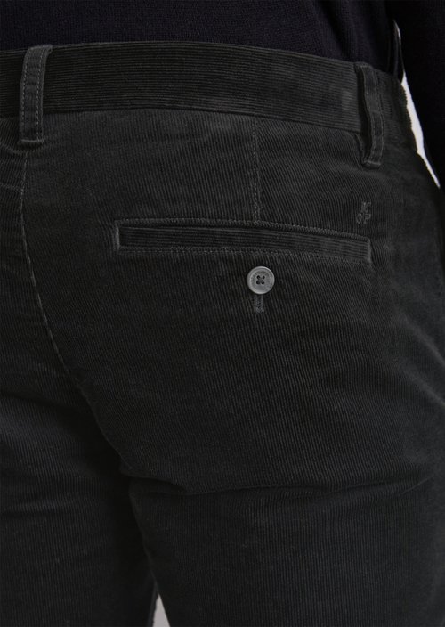 Corduroy Pants, Stig Jogger Style — Black