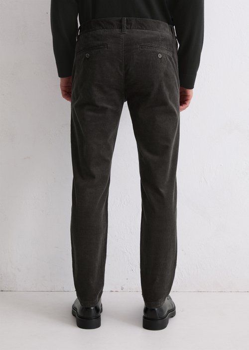Corduroy Pants, Stig Jogger Style — Broken Graphite