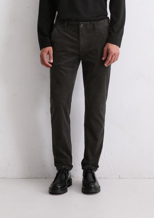 Corduroy Pants, Stig Jogger Style — Broken Graphite