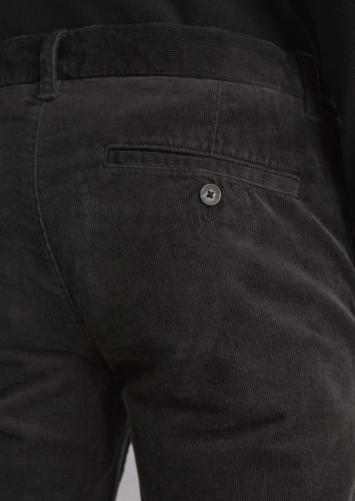 Corduroy Pants, Stig Jogger Style — Broken Graphite