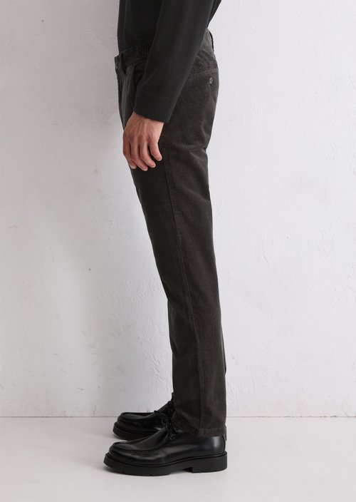 Corduroy Pants, Stig Jogger Style — Broken Graphite