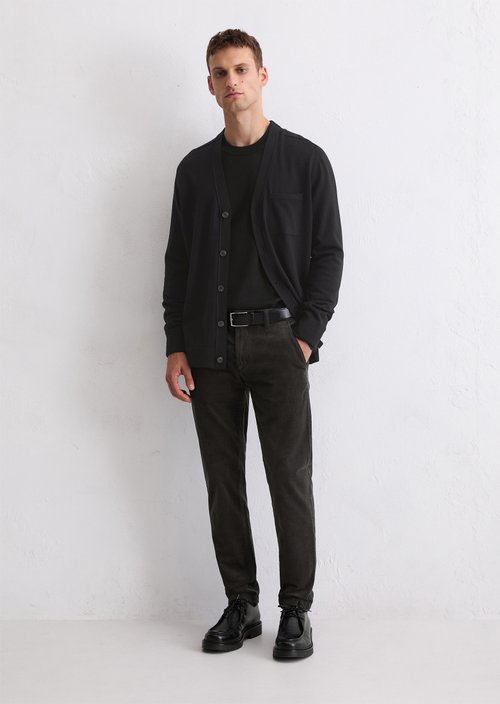Corduroy Pants, Stig Jogger Style — Broken Graphite