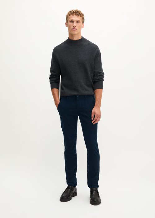 Corduroy Pants, Stig Jogger Style — Dark Navy
