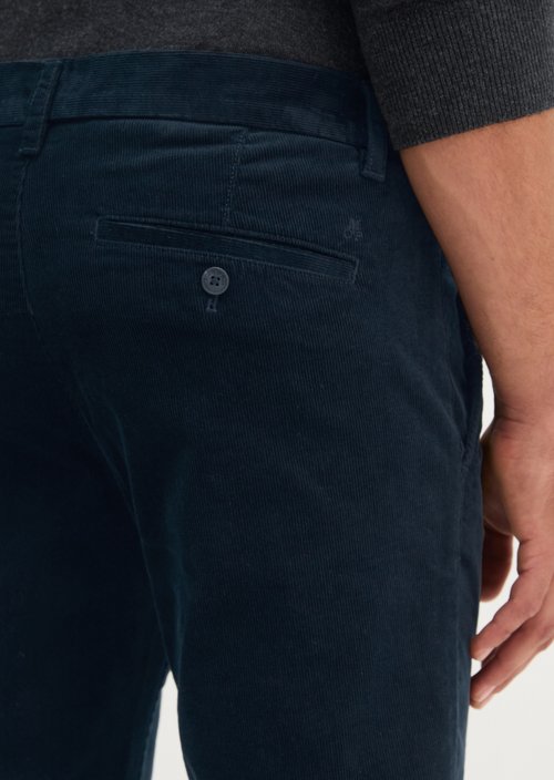 Corduroy Pants, Stig Jogger Style — Dark Navy