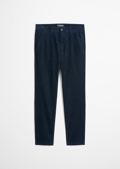 Corduroy Pants, Stig Jogger Style — Dark Navy