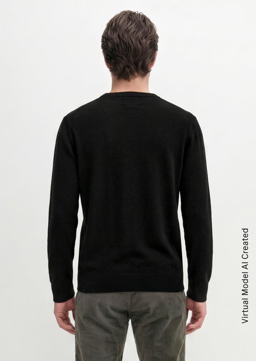 Sweater regular — Black