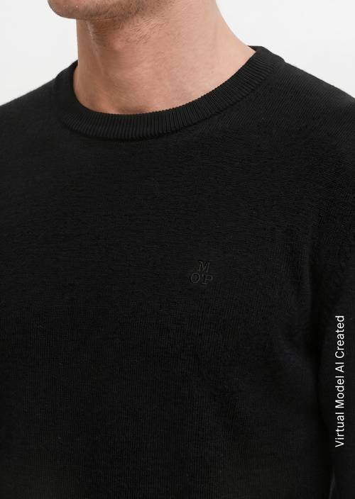 Pull-over regular Black en vue détaillée