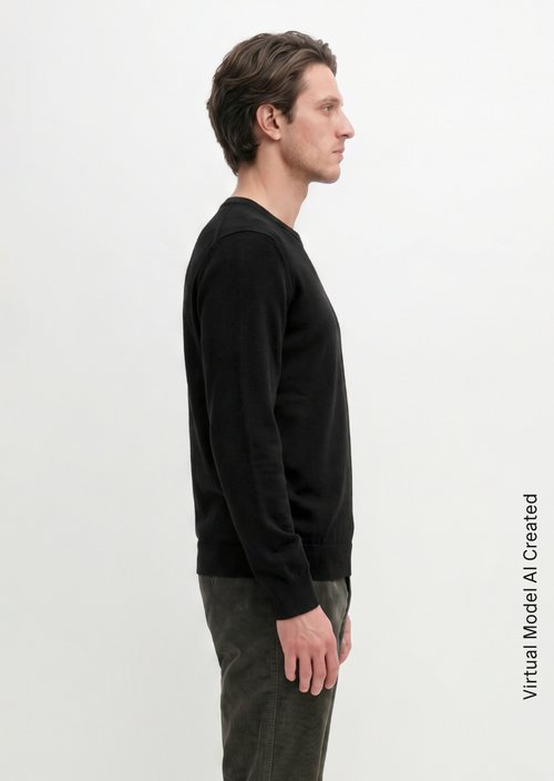 Sweater regular — Black