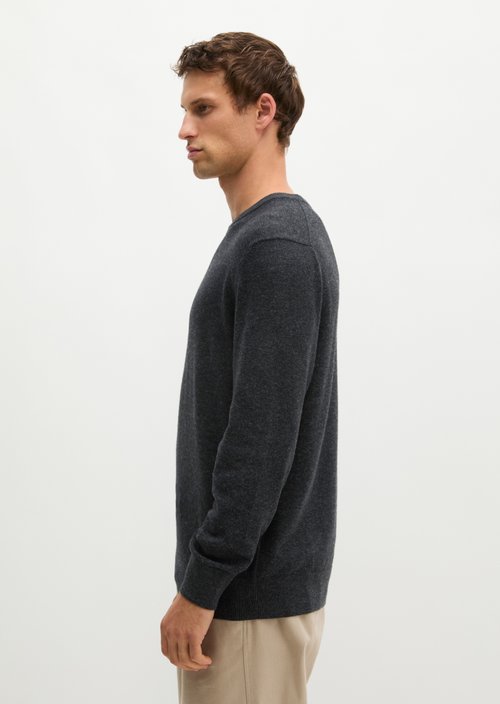 Sweater regular — Dark Grey Melange
