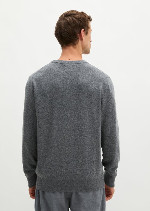 Sweater regular — Graphic Grey Melange