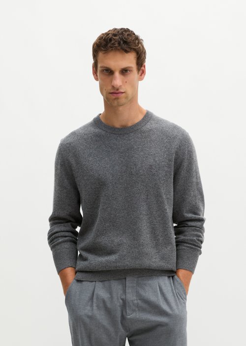 Sweater regular — Graphic Grey Melange