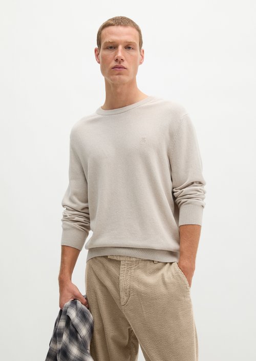 Sweater regular — Linen Beige