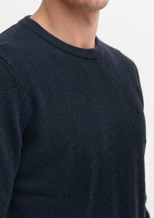 Sweater regular — Dark Navy