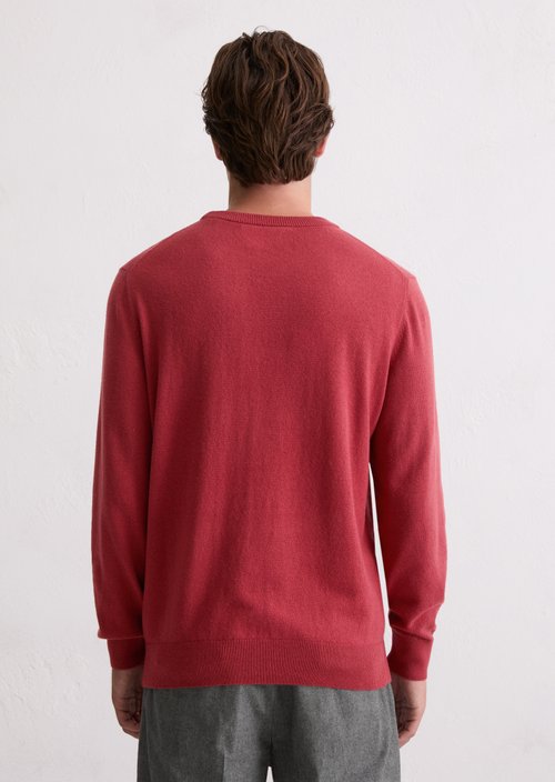 Sweater regular — Light Carmine