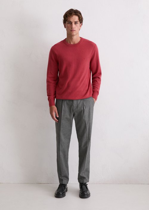 Sweater regular — Light Carmine