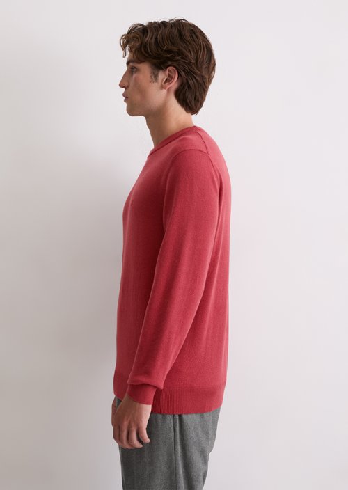 Sweater regular — Light Carmine