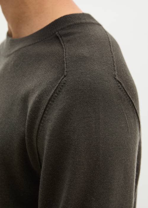 Pull-over regular Wooden Earth en vue détaillée