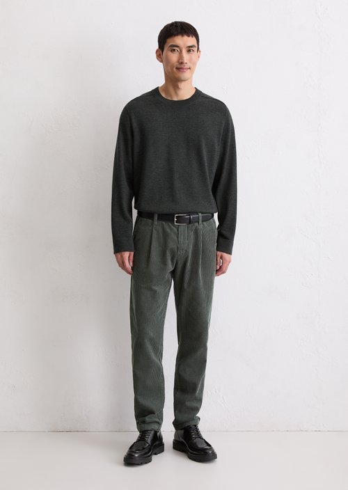 Sweater regular — Dark Grey Melange