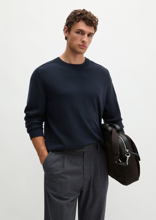 Sweater regular — Dark Navy