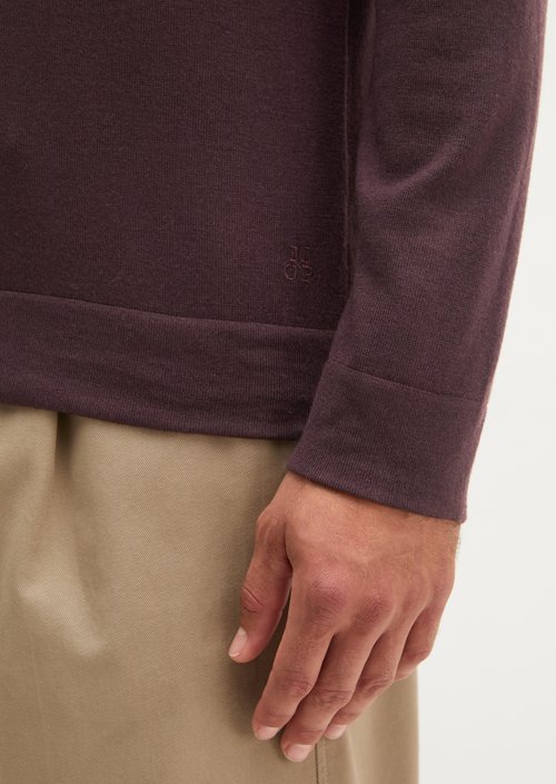 Sweater regular — Deep Mullberry