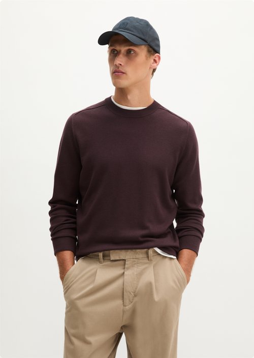 Sweater regular — Deep Mullberry