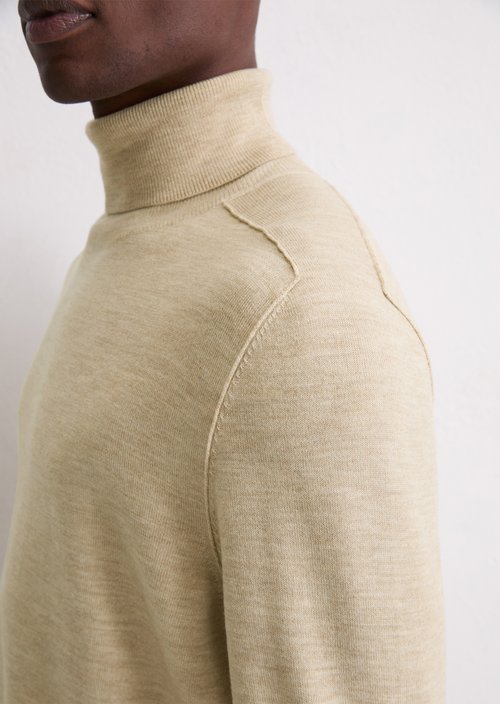 Regular turtleneck sweater — Pure Cashmere