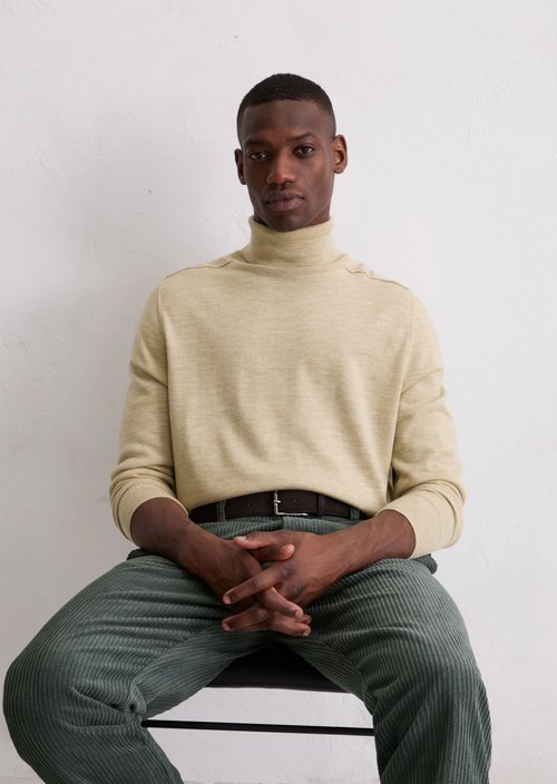 Regular turtleneck sweater — Pure Cashmere