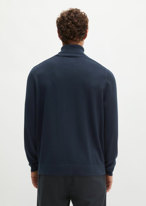 Regular turtleneck sweater — Dark Navy