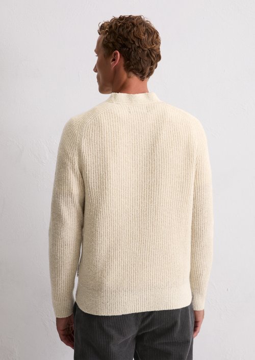 Sweater regular — White Cotton