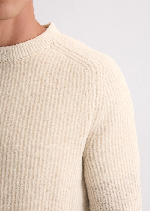 Sweater regular — White Cotton