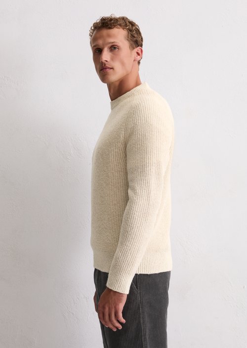 Sweater regular — White Cotton