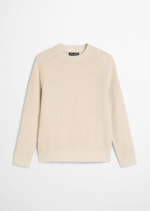 Sweater regular — White Cotton