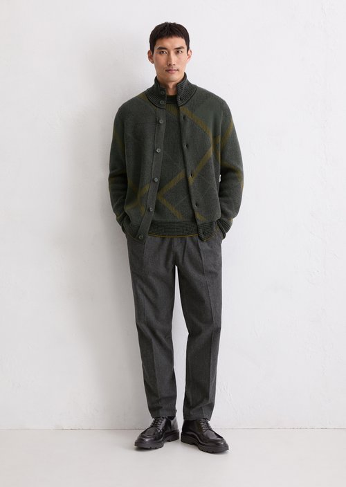 Regular cardigan — Dark Grey