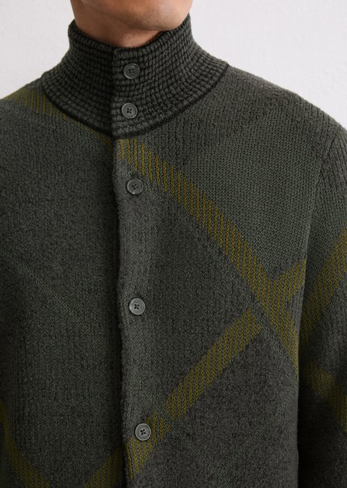 Regular cardigan — Dark Grey