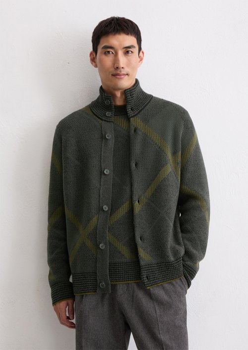 Regular cardigan — Dark Grey