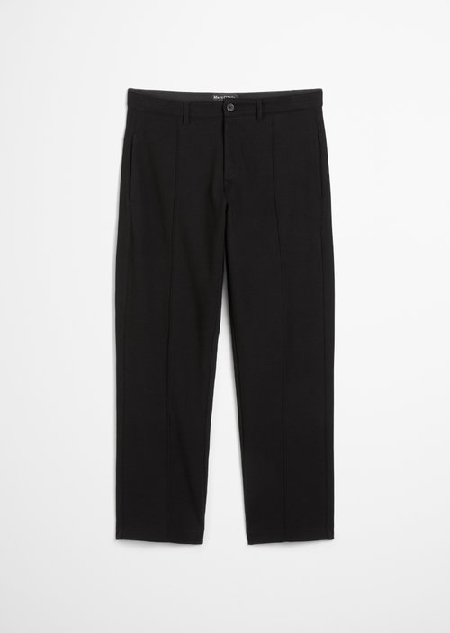 Relaxed jersey pants — Black