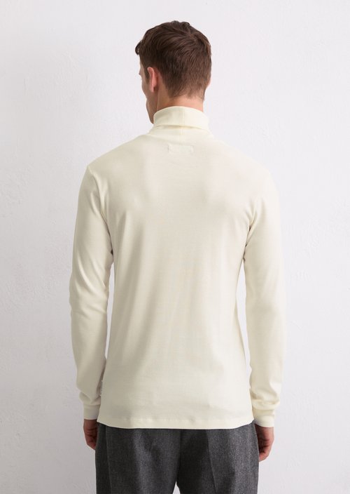 DfC Longsleeve shaped — White Cotton