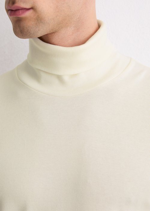 DfC Longsleeve shaped — White Cotton