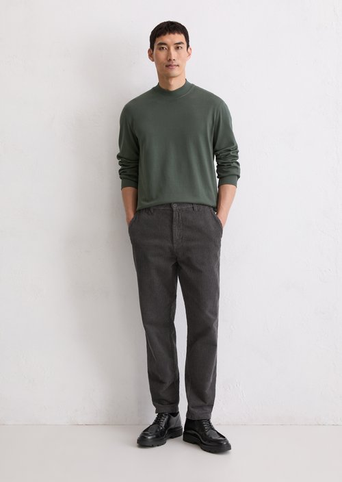 DfC stand-up collar longsleeve regular — Mangrove