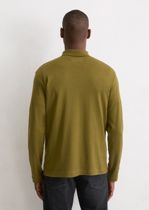 DfC Longsleeve regular — Green Mustard