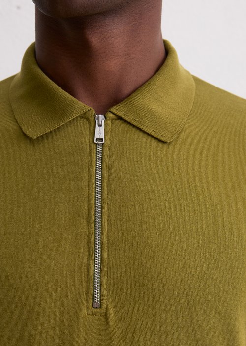 DfC Longsleeve regular — Green Mustard