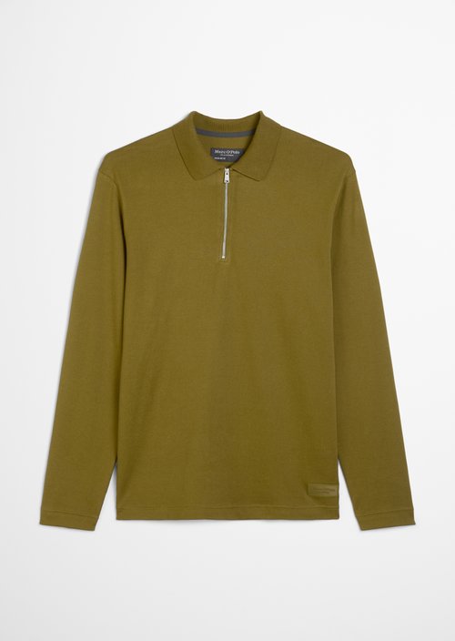 DfC Longsleeve regular — Green Mustard