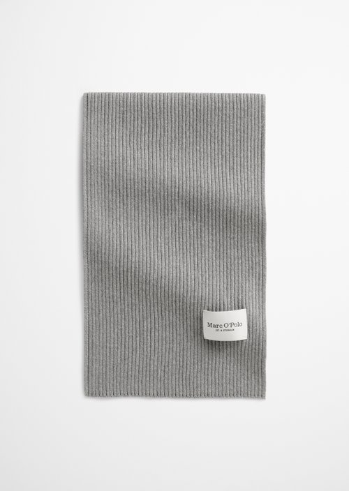 Strickschal — Cloudy Grey Melange
