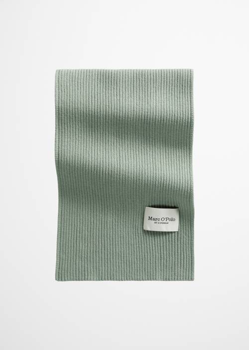 Strickschal Faded Mint in Frontalansicht
