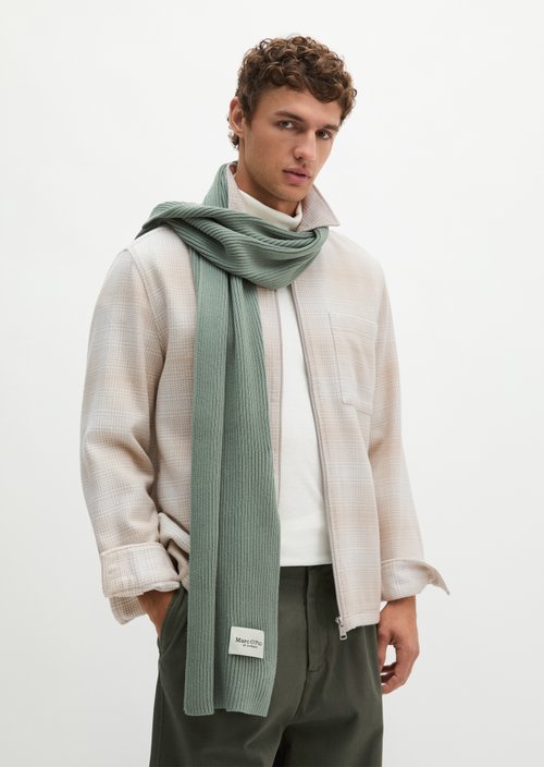 Strickschal — Faded Mint